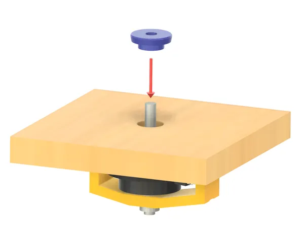 Arcade Spinner Exploded View Overall