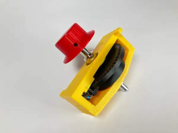 Arcade Spinner On Side